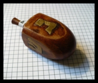 Dice : Dice - Dreidel - Wood - 4d